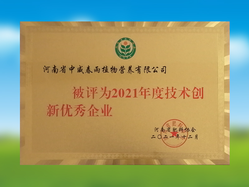 技術(shù)創(chuàng  )新優(yōu)秀企業(yè)